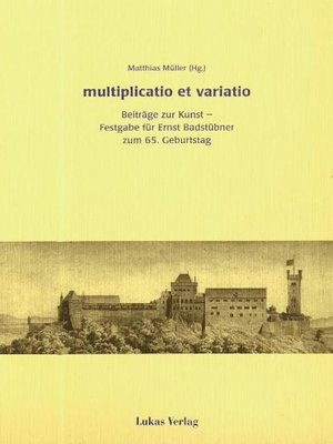 cover image of multiplicatio et varatio